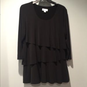 Susan Graver layered top